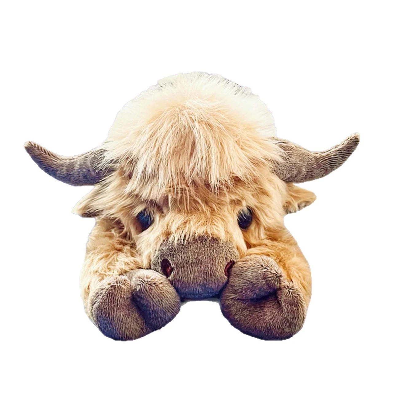 Creative Cartoon Household Highland Cow Plush Toy - Image 3