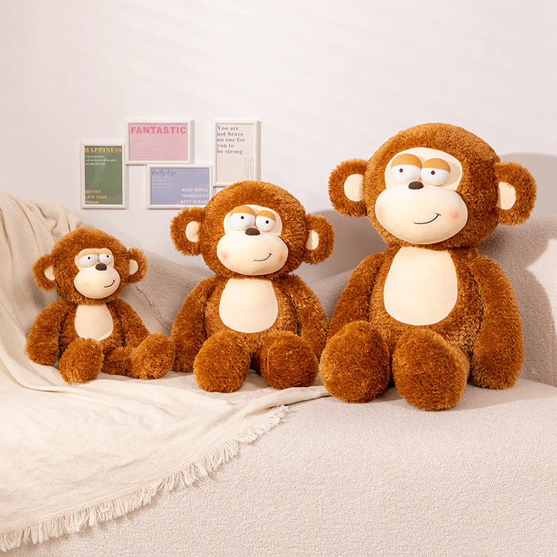 Creative Cartoon Monkey Plush Doll Stuffed Toy - Image 3