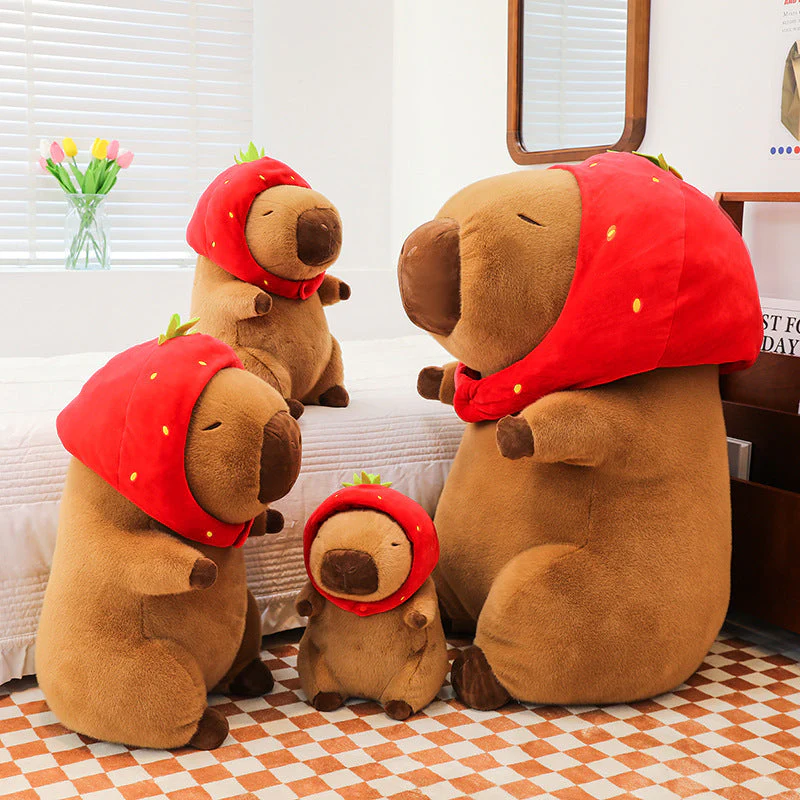 Creative Children's Cartoon Capybara Plush Toy - Image 2
