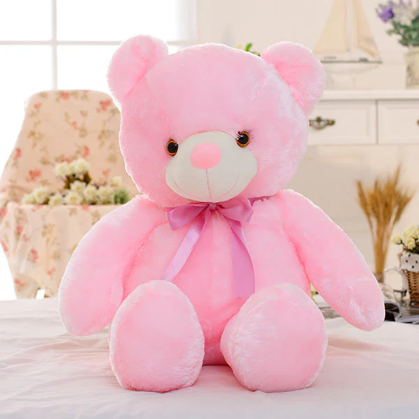 Creative Light Up LED Teddy Bear Stuffed Animals Plush Toy Colorful Glowing Christmas Gift For Kids Pillow - Image 10