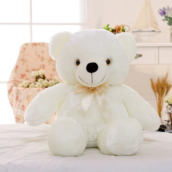 Creative Light Up LED Teddy Bear Stuffed Animals Plush Toy Colorful Glowing Christmas Gift For Kids Pillow - Image 11
