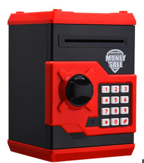 Creative Password safe piggy bank Automatic piggy bank safe ATM children's toys - Image 12