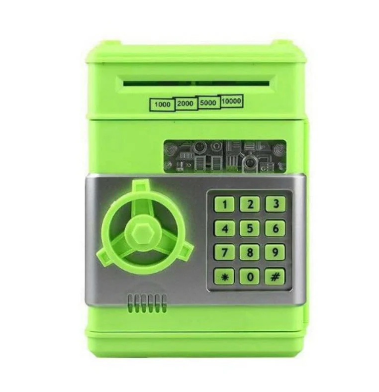 Creative Password safe piggy bank Automatic piggy bank safe ATM children's toys - Image 7