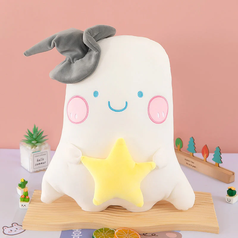 Creative Plush Toy Ghost Keychain Pendant - Image 6