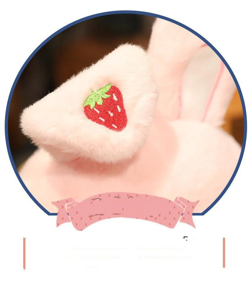 Creative Strawberry Rabbit Doll Children's Toy - Image 3