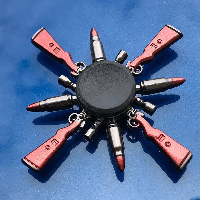Creativity Hand Spinner Gun Zinc Alloy Metal Fidget King of Glory Weapon Series Kids Stress Relief Funny Toys - Image 14