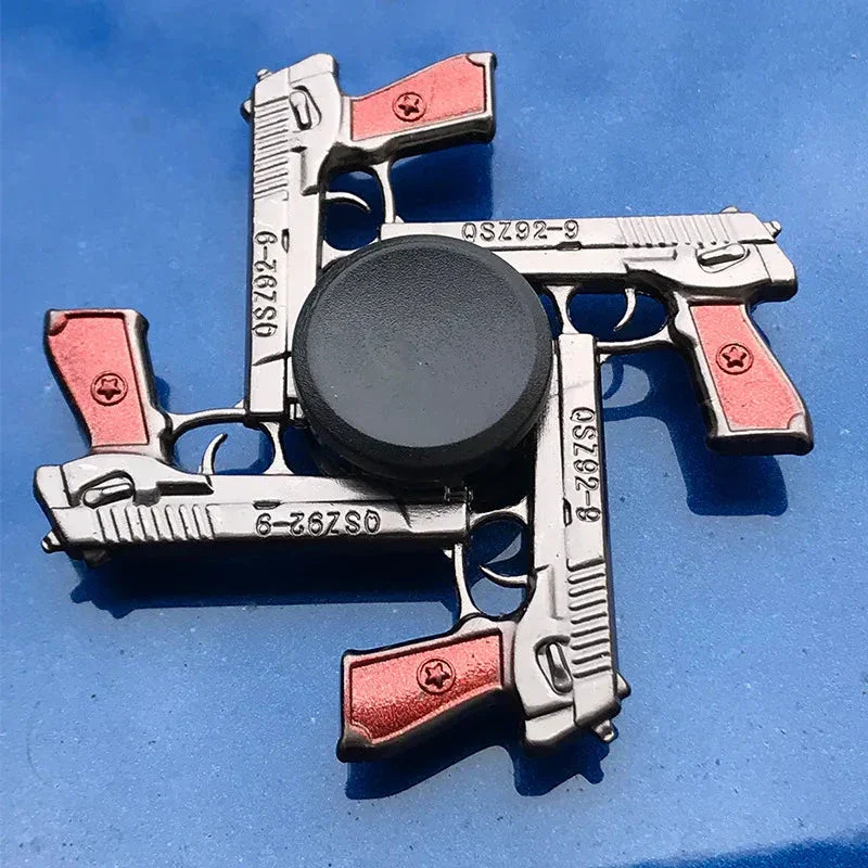 Creativity Hand Spinner Gun Zinc Alloy Metal Fidget King of Glory Weapon Series Kids Stress Relief Funny Toys - Image 16