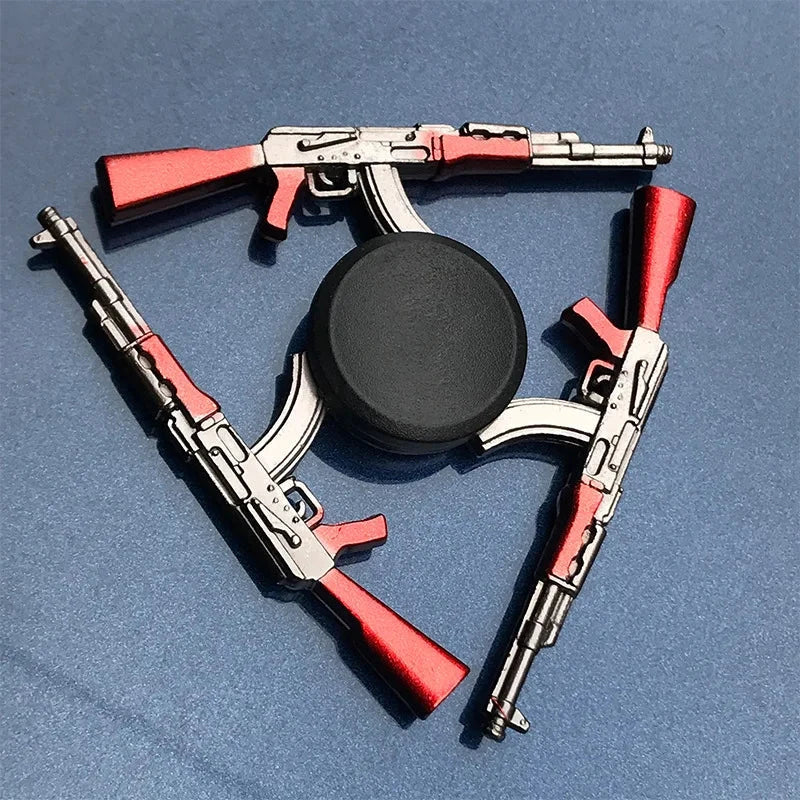 Creativity Hand Spinner Gun Zinc Alloy Metal Fidget King of Glory Weapon Series Kids Stress Relief Funny Toys - Image 27
