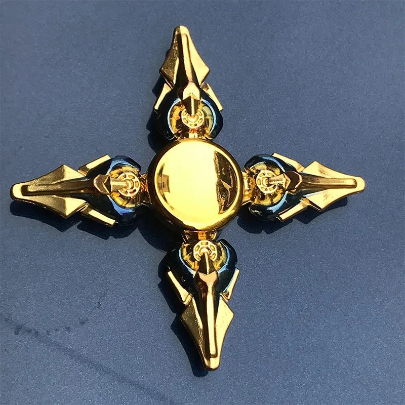 Creativity Hand Spinner Gun Zinc Alloy Metal Fidget King of Glory Weapon Series Kids Stress Relief Funny Toys - Image 3