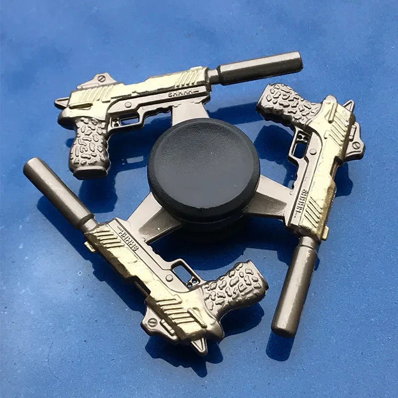 Creativity Hand Spinner Gun Zinc Alloy Metal Fidget King of Glory Weapon Series Kids Stress Relief Funny Toys - Image 6
