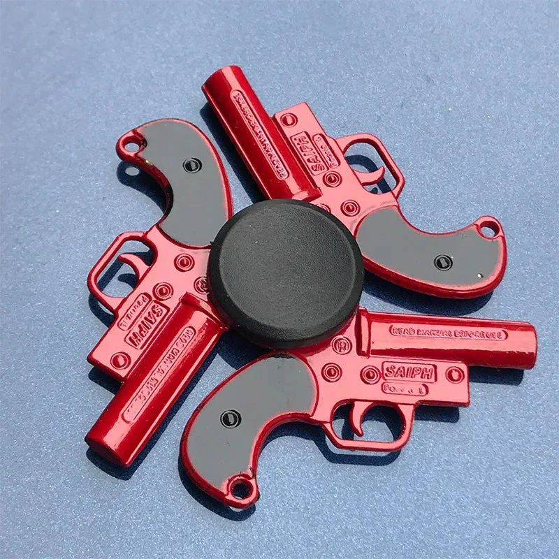 Creativity Hand Spinner Gun Zinc Alloy Metal Fidget King of Glory Weapon Series Kids Stress Relief Funny Toys - Image 7