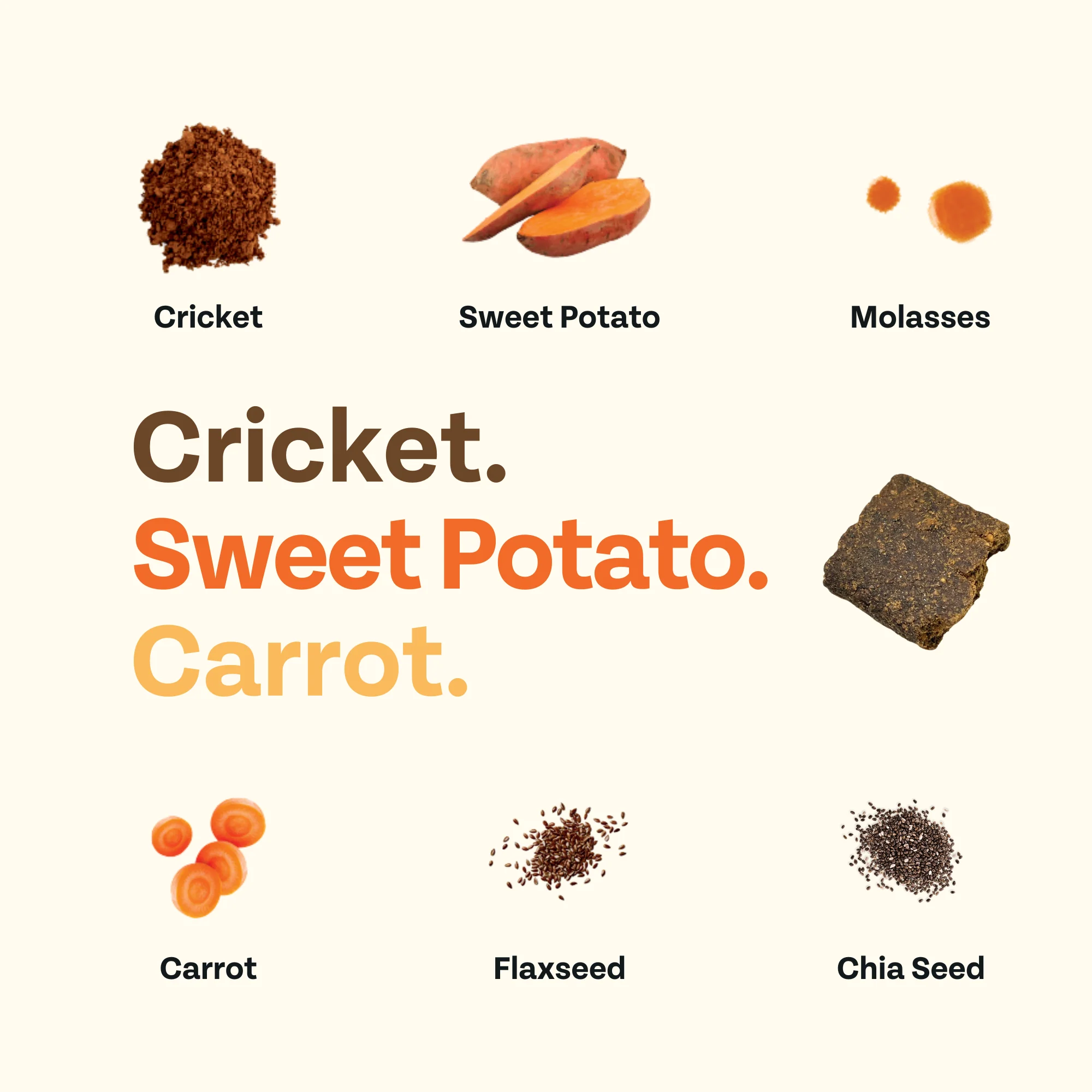 Cricket & Sweet Potato Jerky Dog Treats, 4-Pack - Image 6