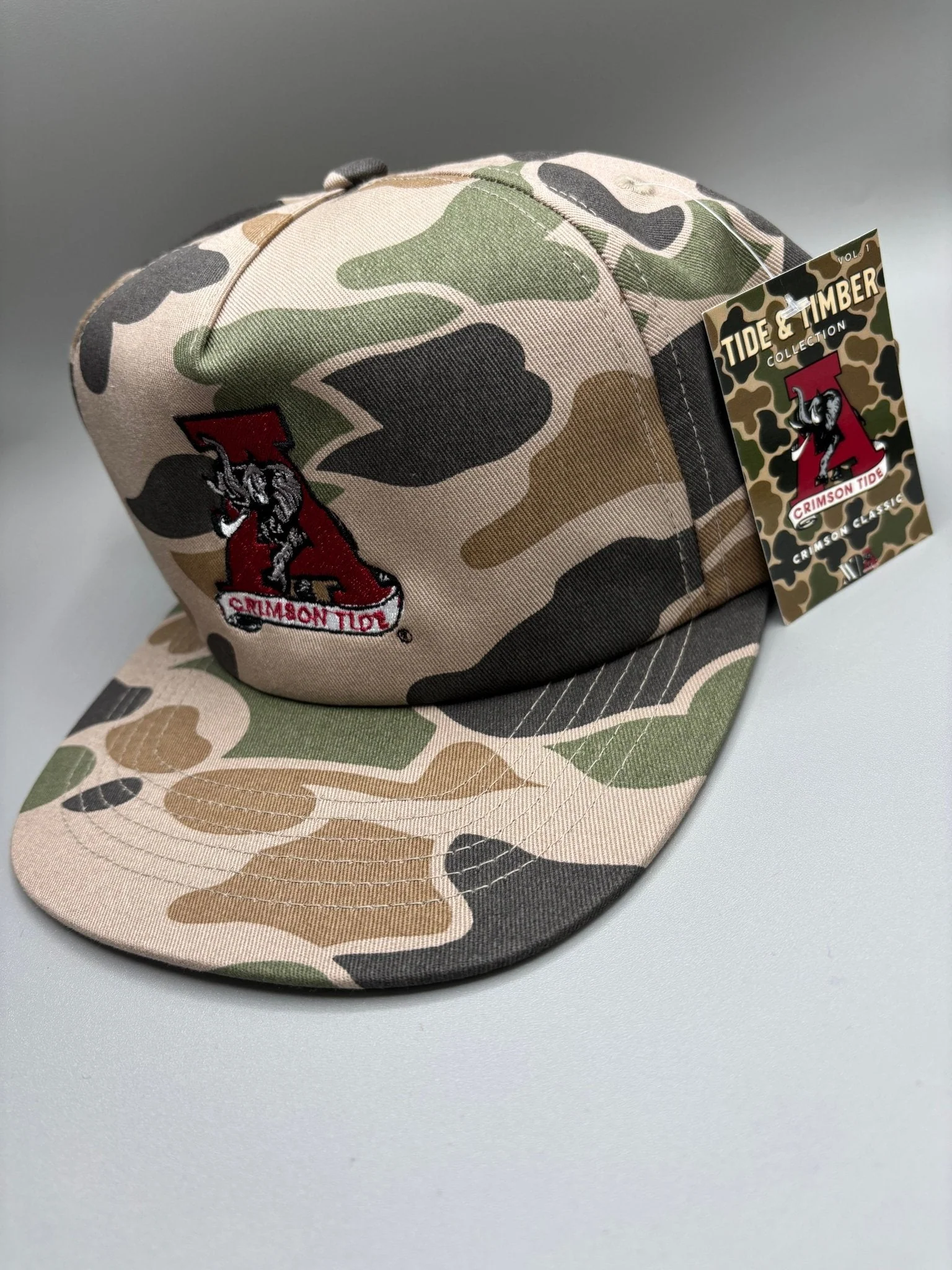 Crimson Classic Snapback Hat - Tide & Timber Collection (Vol. 1) - Image 2