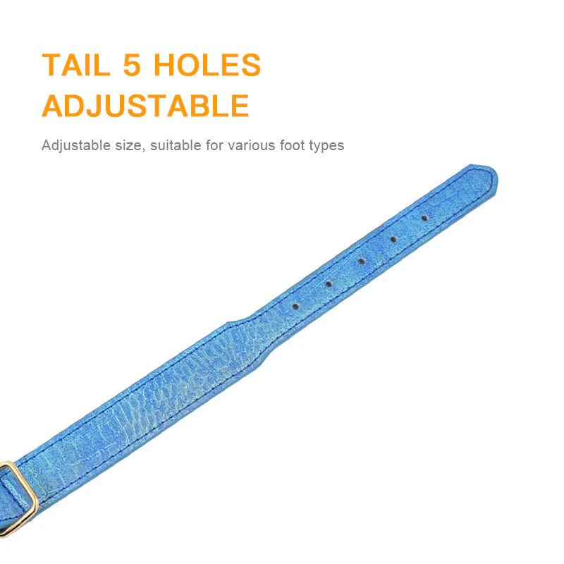 Croc-Textured Faux Leather Dog Collar - Image 4
