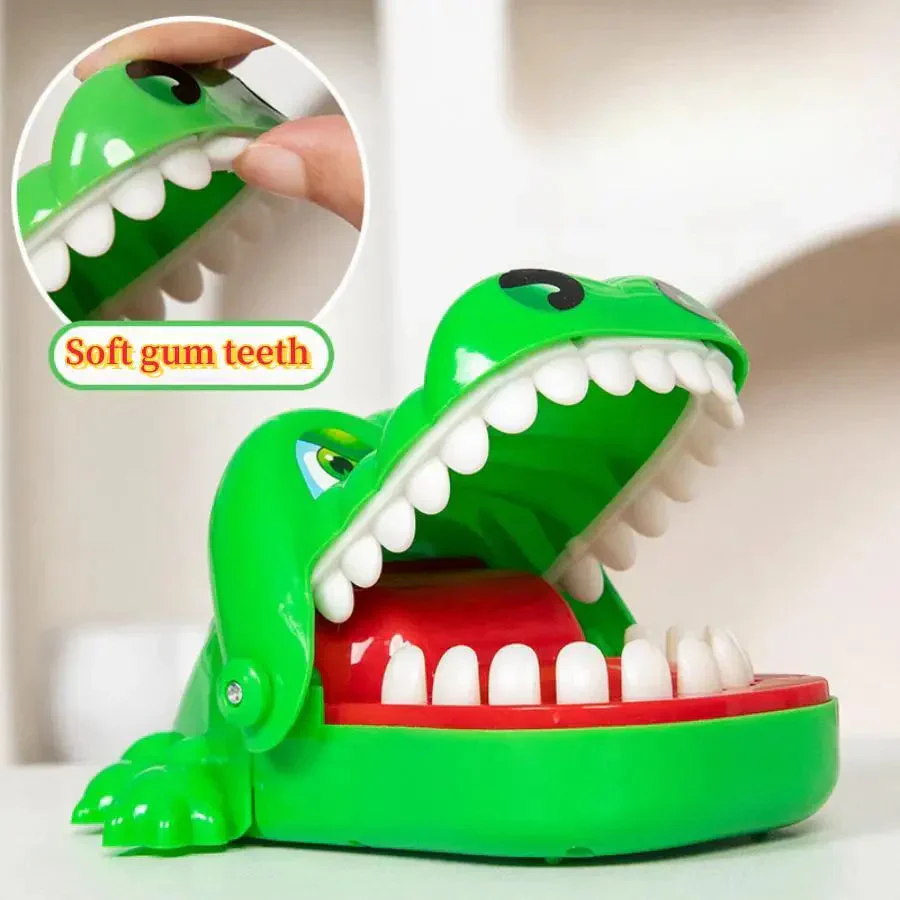Crocodile Teeth Toys Game for Kids Crocodile Biting Finger Dentist Games Funny Toys for Children Adult Stress Relief Prank Toys - Image 5
