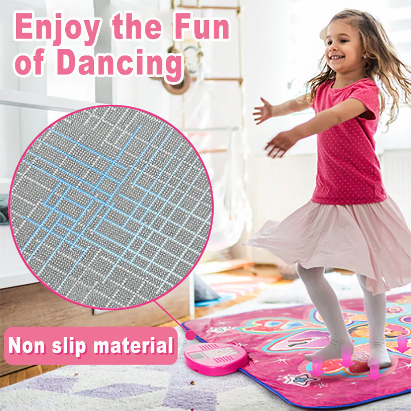 Cross-border Children's Electronic Dancing Mat Wireless Princess Dance Mat Pedal Game Mat Music Blanket Girl Boy Toy - Image 3