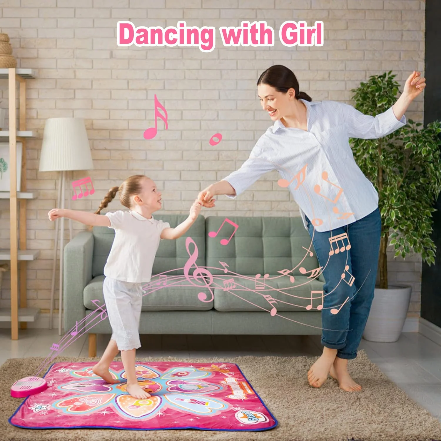 Cross-border Children's Electronic Dancing Mat Wireless Princess Dance Mat Pedal Game Mat Music Blanket Girl Boy Toy - Image 4