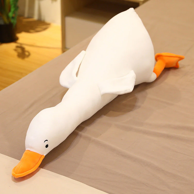 Cross-Border Hot Sale Big White Goose Doll Plush Toy Bed Sleeping Pillow Cushion Girl Child Doll Doll - Image 8