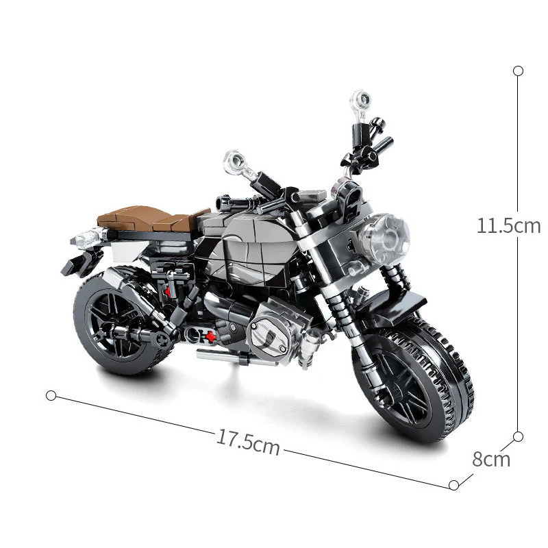 Cross-country Motorcycle Building Block Puzzle Toy - Image 10