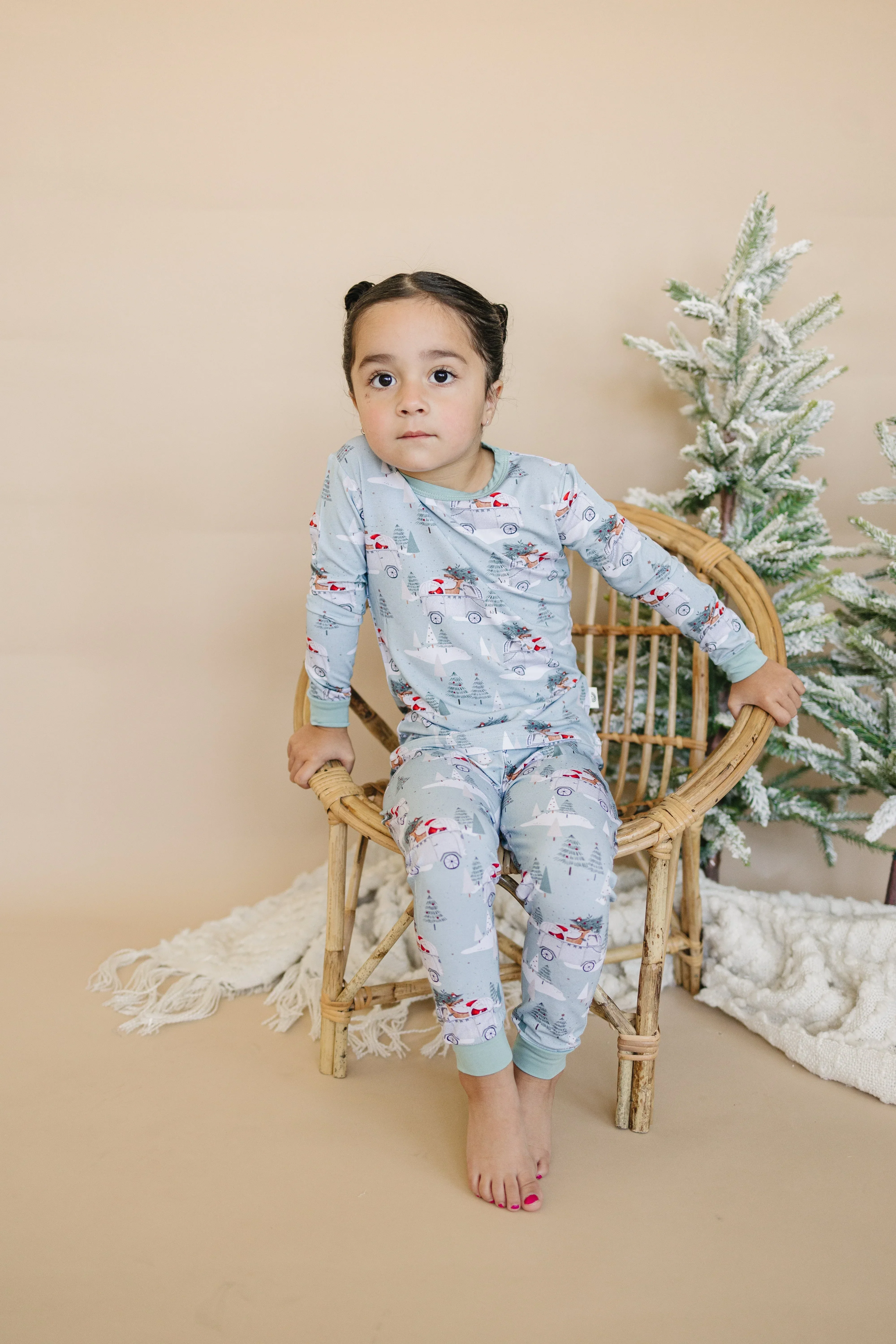 Cruisin' to Christmas 2pc Bamboo Pajamas *12-18m left - Image 9