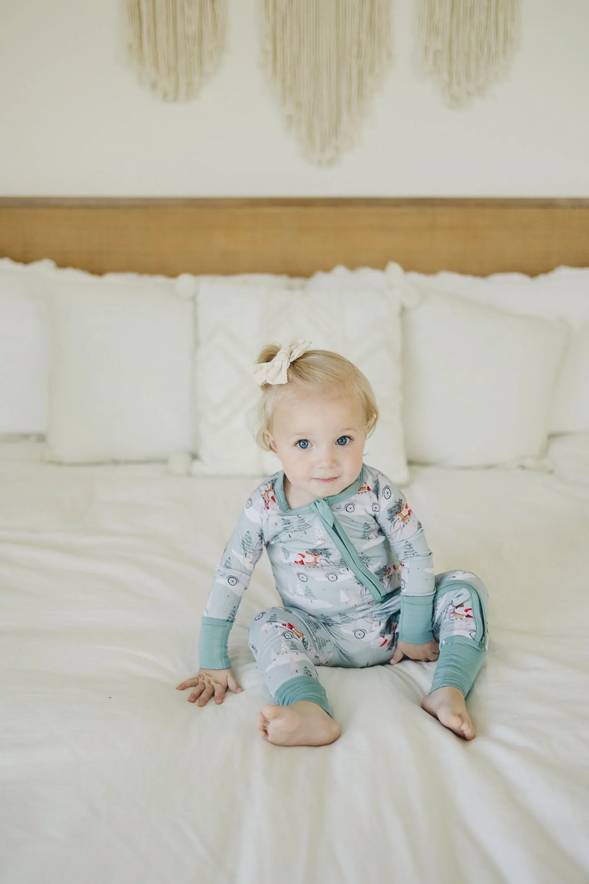 Cruisin' to Christmas Bamboo Zippy Romper - Image 6