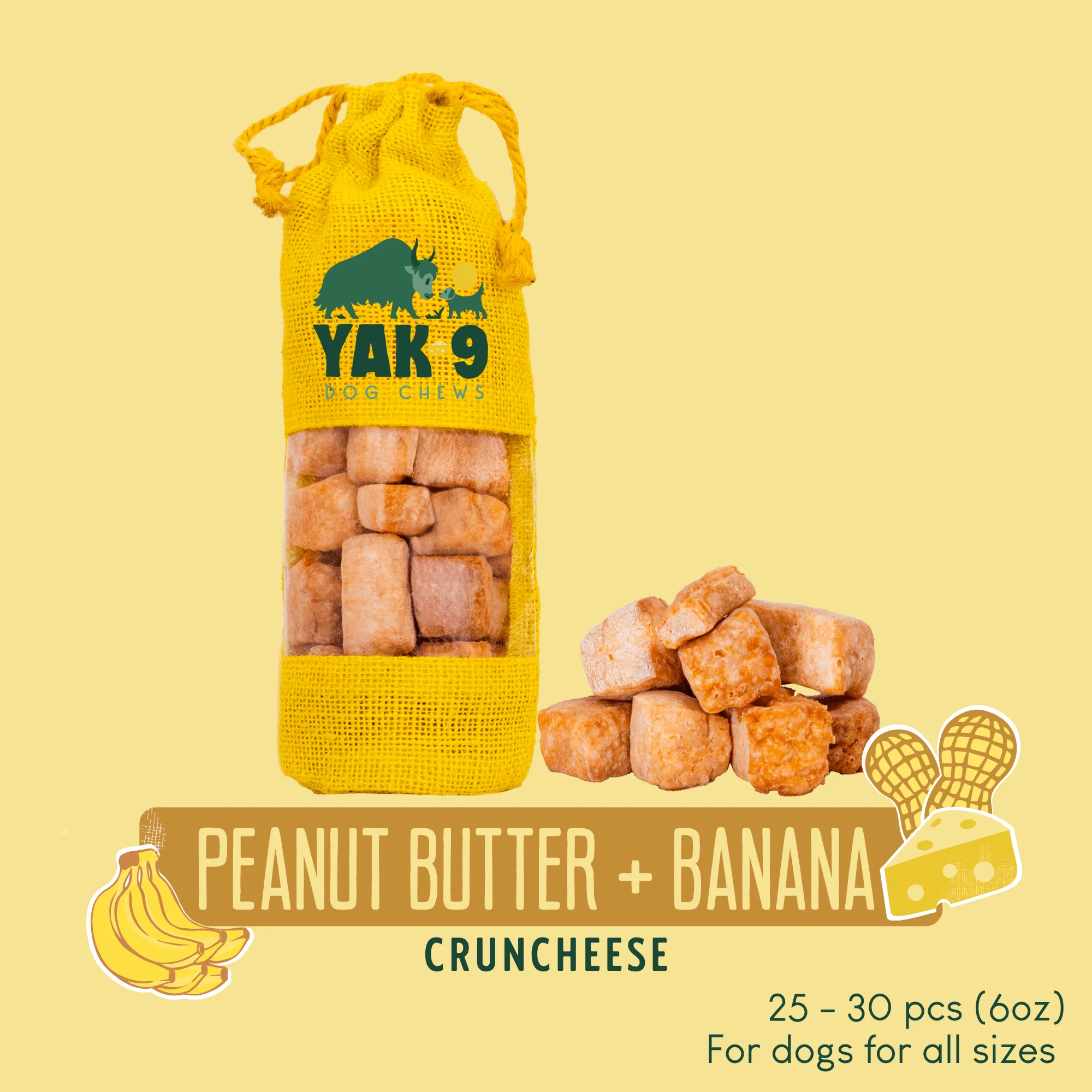 CrunCheese Yak Cheese Treats for Dogs - 6 oz - Image 11