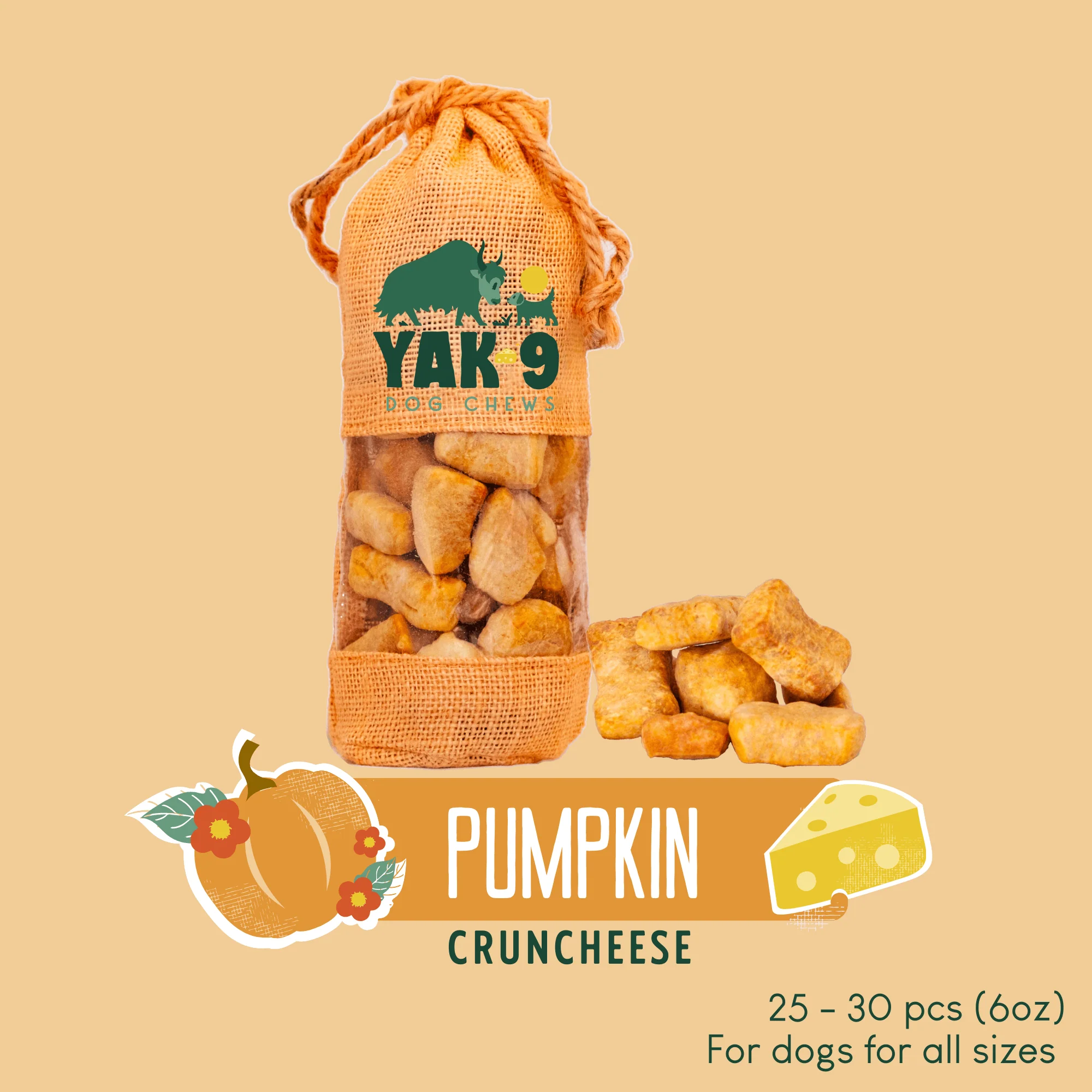 CrunCheese Yak Cheese Treats for Dogs - 6 oz - Image 7