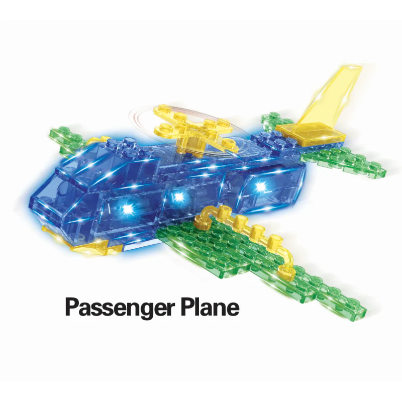 CRYSTAL BRIX 3-in-1 Light Up Aircraft - Image 3