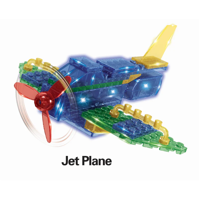 CRYSTAL BRIX 3-in-1 Light Up Aircraft - Image 4