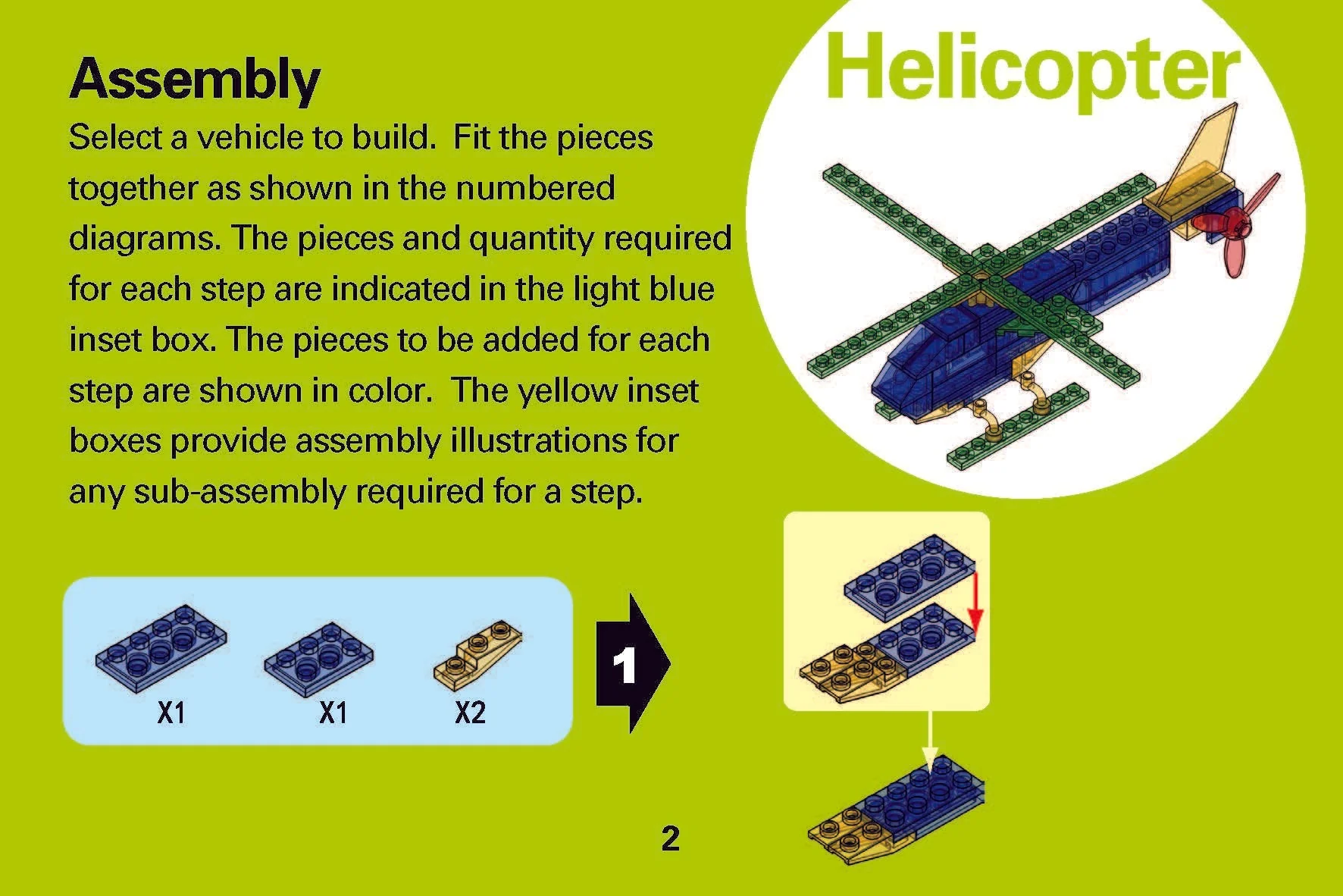 CRYSTAL BRIX 3-in-1 Light Up Aircraft - Image 5