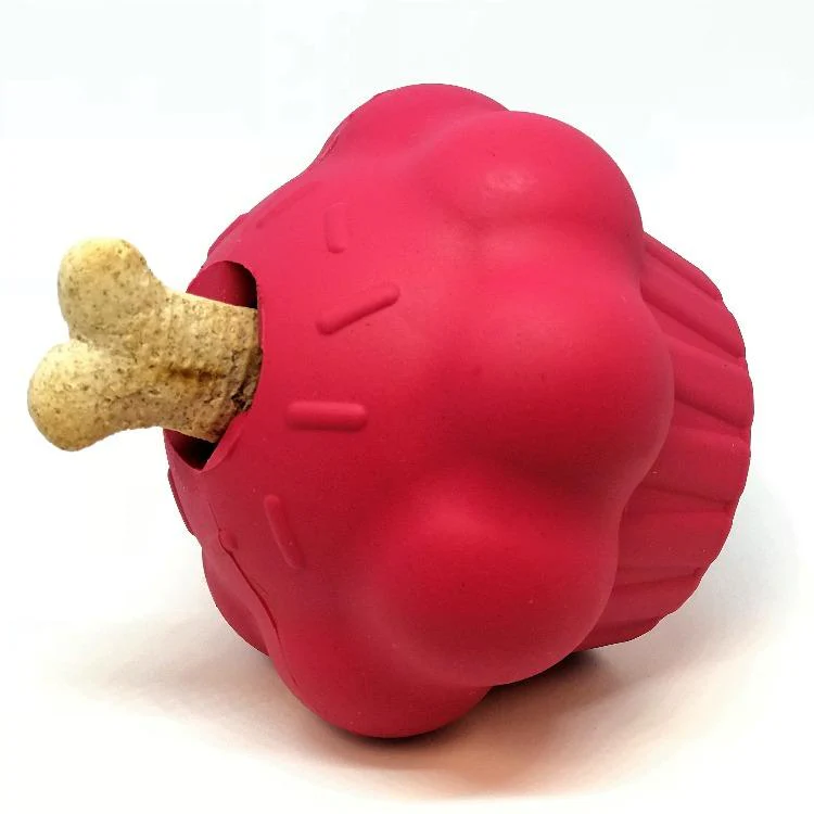 Cupcake eDispenser - Durable Rubber Chew Toy & Treat Dispenser | USA Made - Image 7