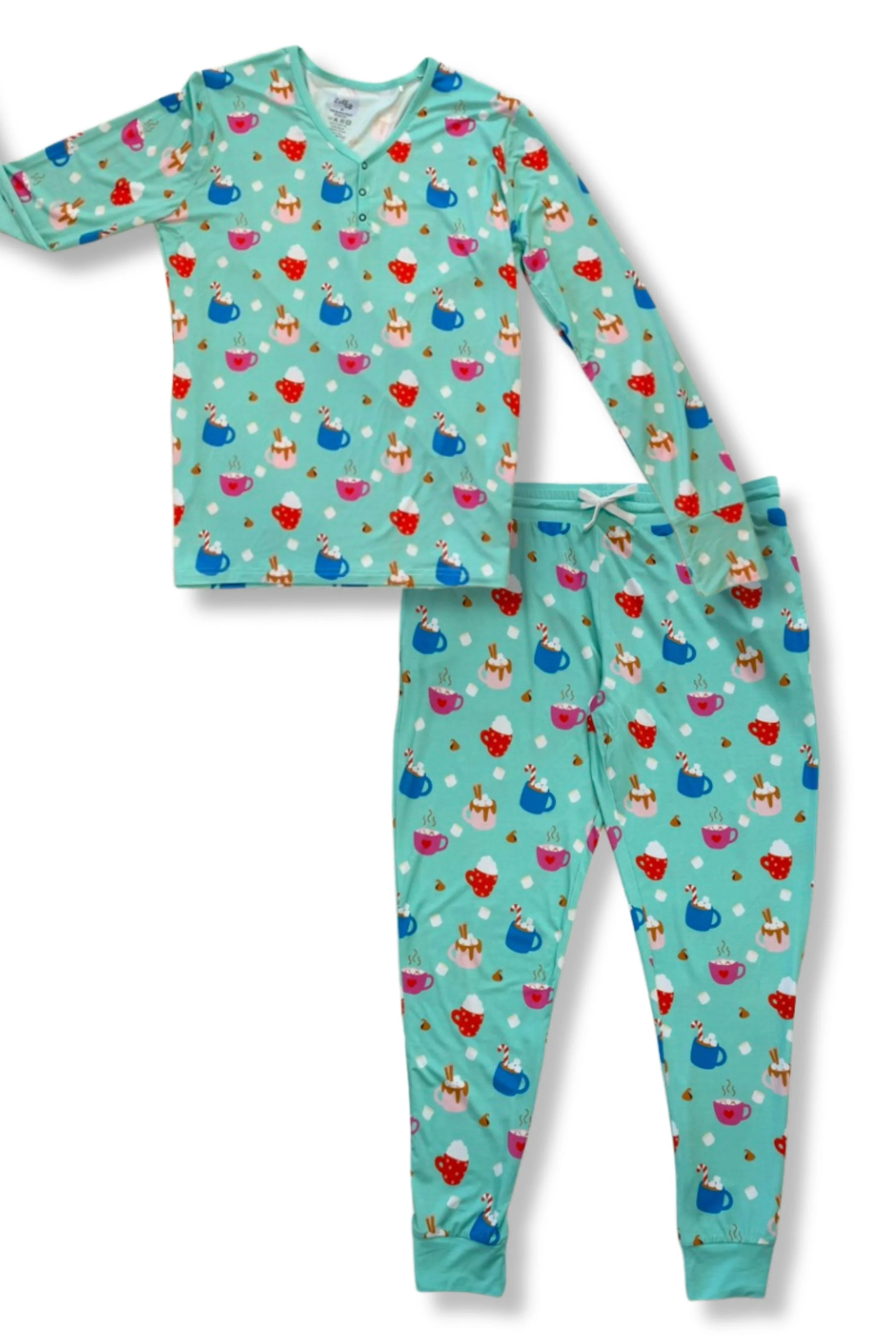 Cuppa Cozy Women’s Bamboo Pajama Set - Image 5