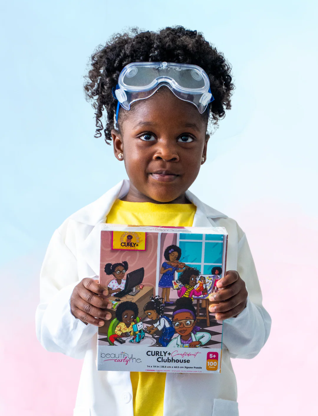 Curly + Confident Clubhouse - 100 Piece STEM Puzzle - Image 2