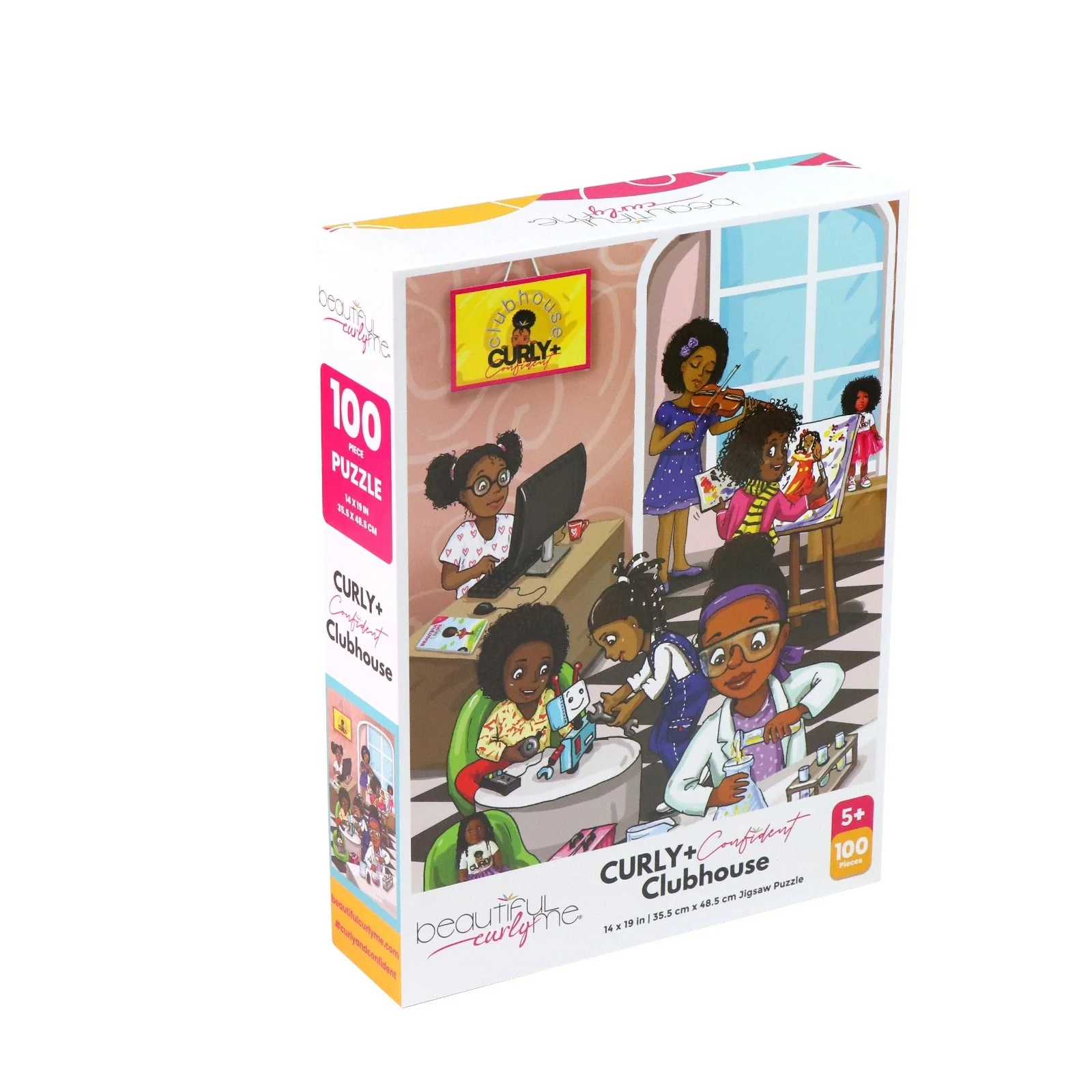 Curly + Confident Clubhouse - 100 Piece STEM Puzzle - Image 6