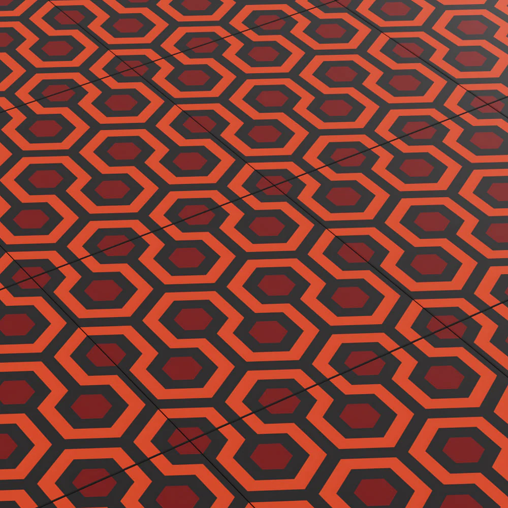 Custom Horror Film Carpet (PACK OF 10) 6x6 Tiles made using LEGO parts - Image 2
