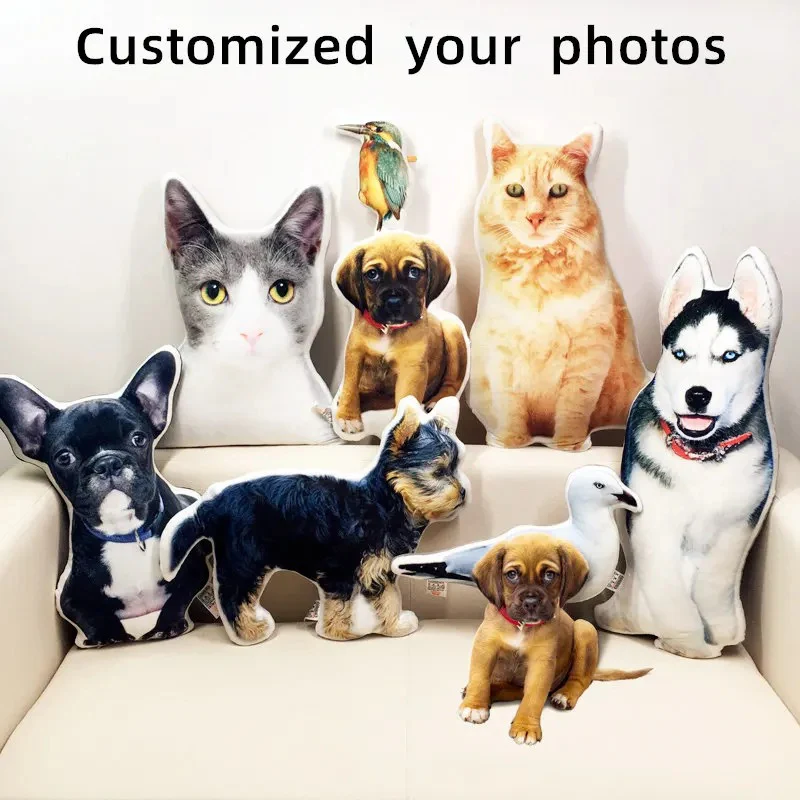 Custom Photo Pet Pillow – Personalized Dog & Cat Picture Cushion - Image 4