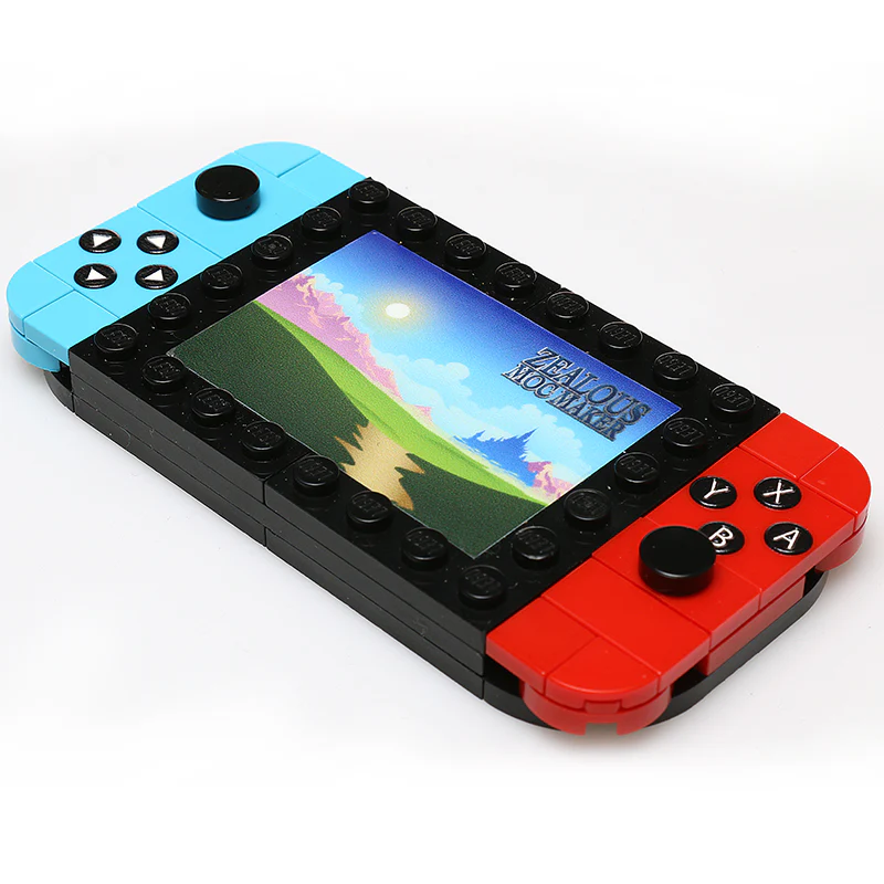 Custom Pretendo 2017 Handheld Console Building Set made using LEGO parts - Image 4