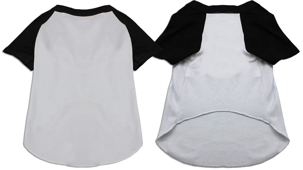 Custom Screen Print Raglan Shirt for Dogs Cats Pets - Image 3