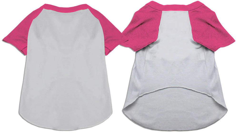 Custom Screen Print Raglan Shirt for Dogs Cats Pets - Image 5
