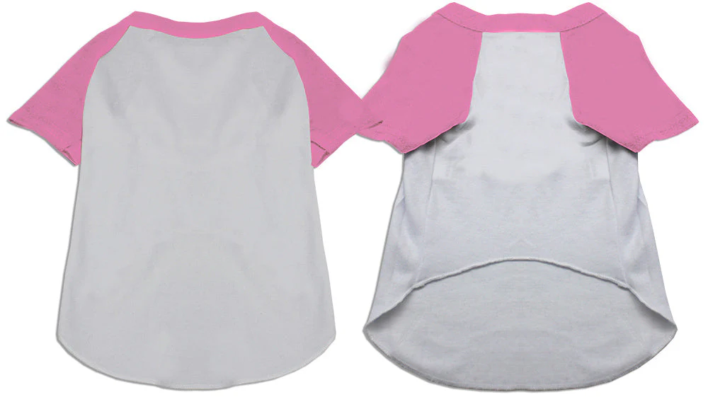Custom Screen Print Raglan Shirt for Dogs Cats Pets - Image 6