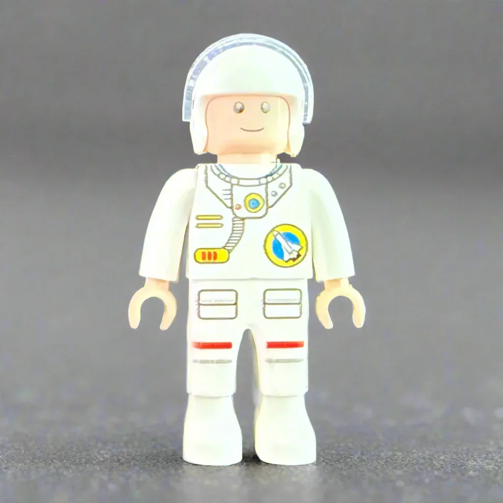 Custom Space Astronaut Minifigures – LEGO-Compatible (6 Variants) - Image 7