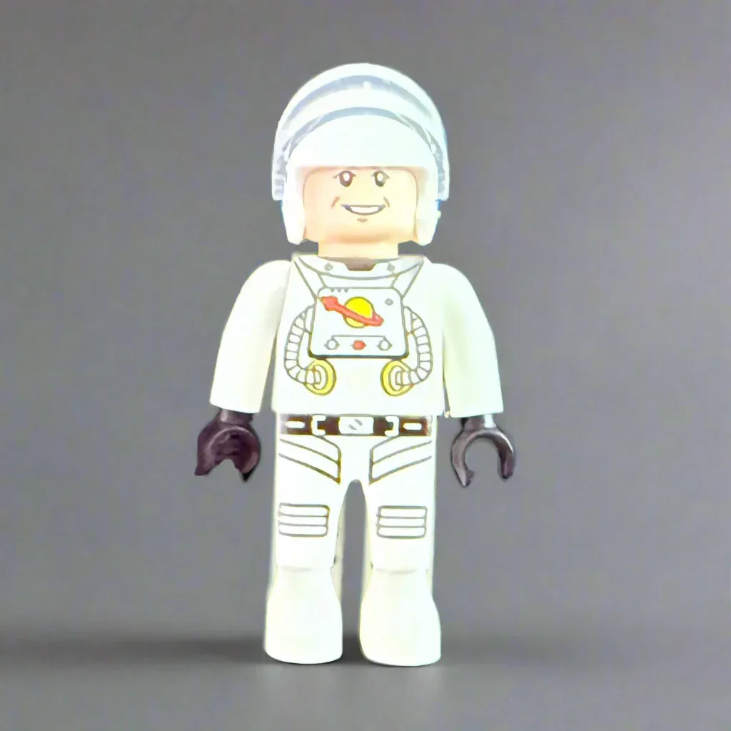 Custom Space Astronaut Minifigures – LEGO-Compatible (6 Variants) - Image 8