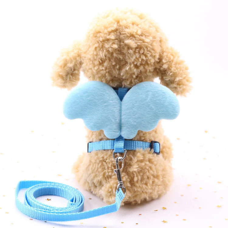 Cute Angel Dog Vest Leashes - Image 2