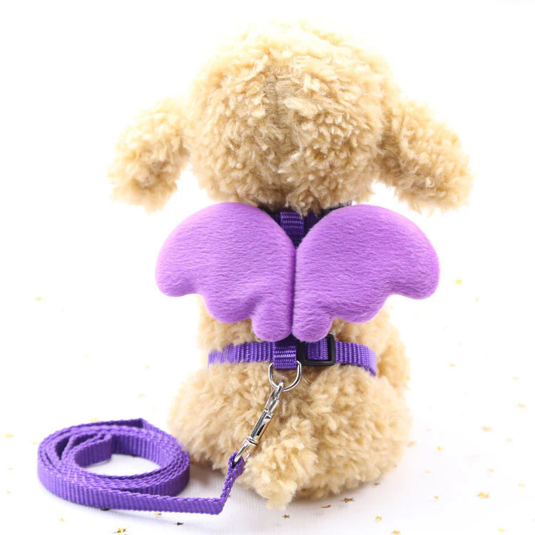 Cute Angel Dog Vest Leashes - Image 6