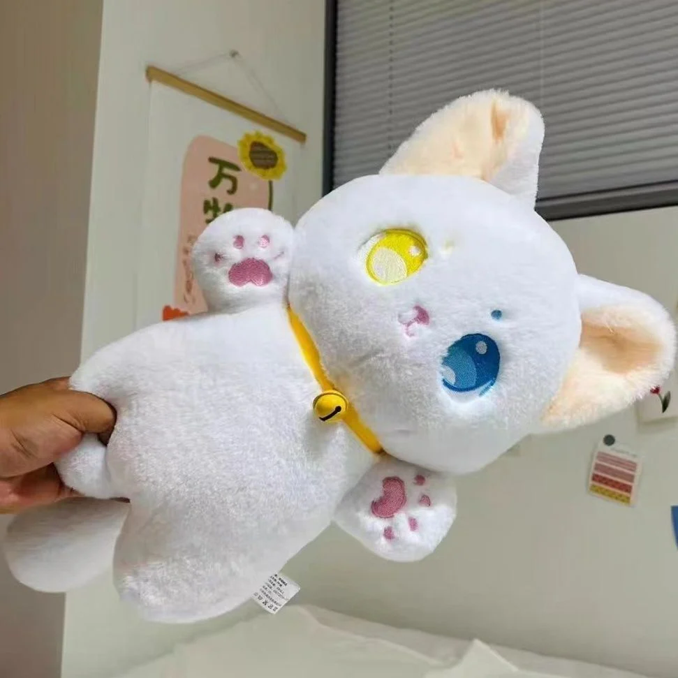 Cute Black And White Cat Doll Plush Toys - Image 4