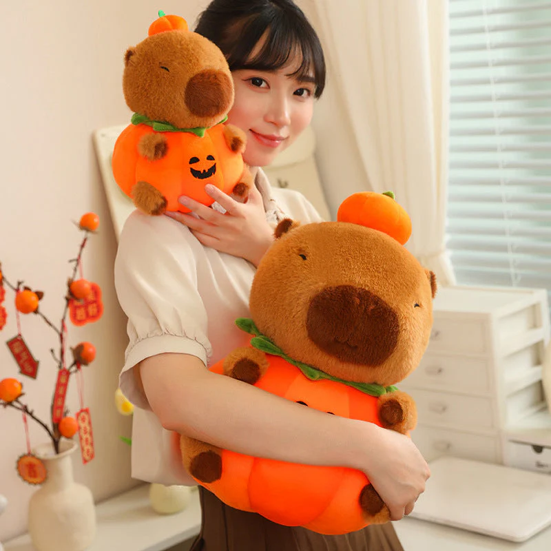 Cute Cappie Baran Melon Capybara Doll Plush Toys - Image 4
