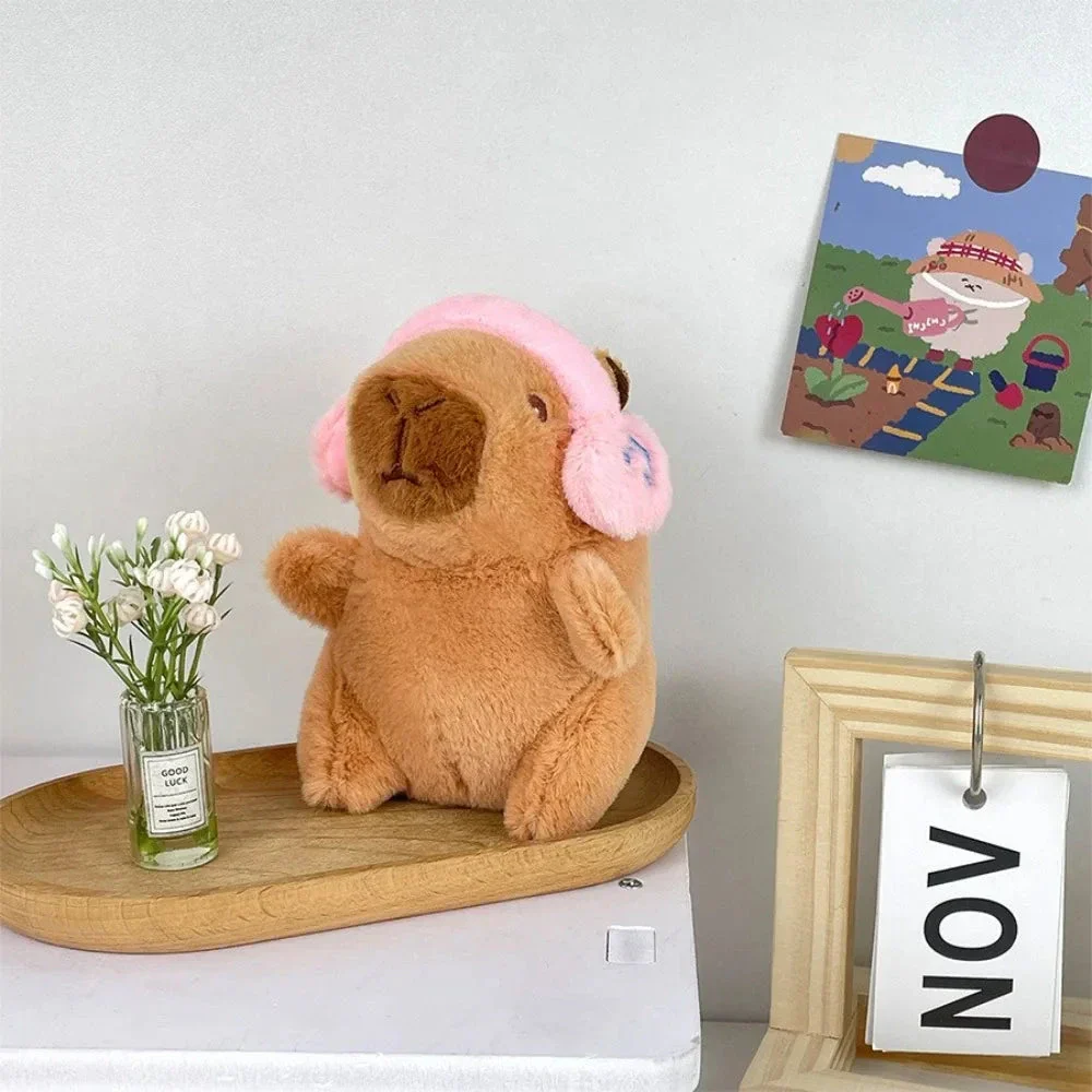 Cute Capybara Plush Toy Hoodie – Small Winged Stuffed Doll for Kids - Image 10