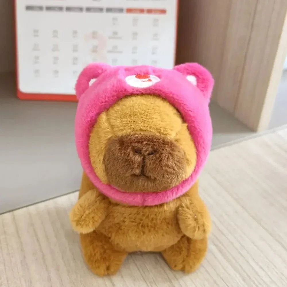 Cute Capybara Plush Toy Hoodie – Small Winged Stuffed Doll for Kids - Image 11