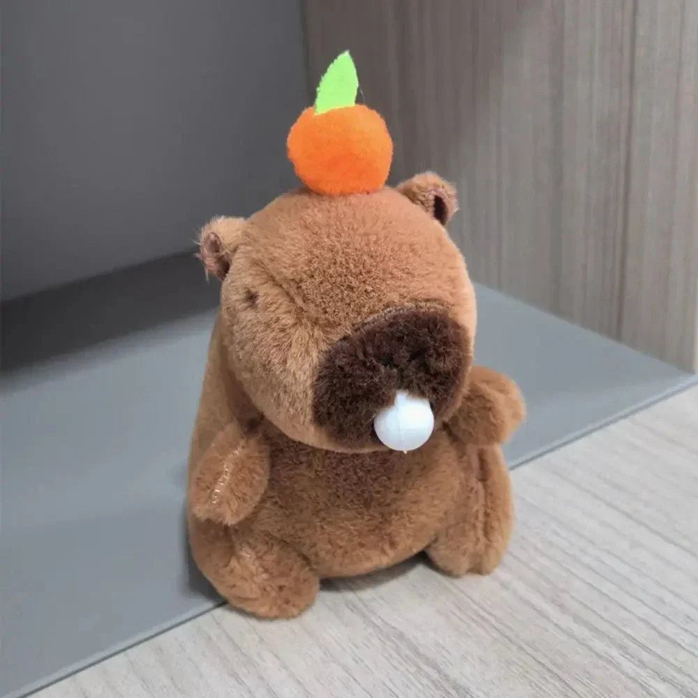 Cute Capybara Plush Toy Hoodie – Small Winged Stuffed Doll for Kids - Image 12