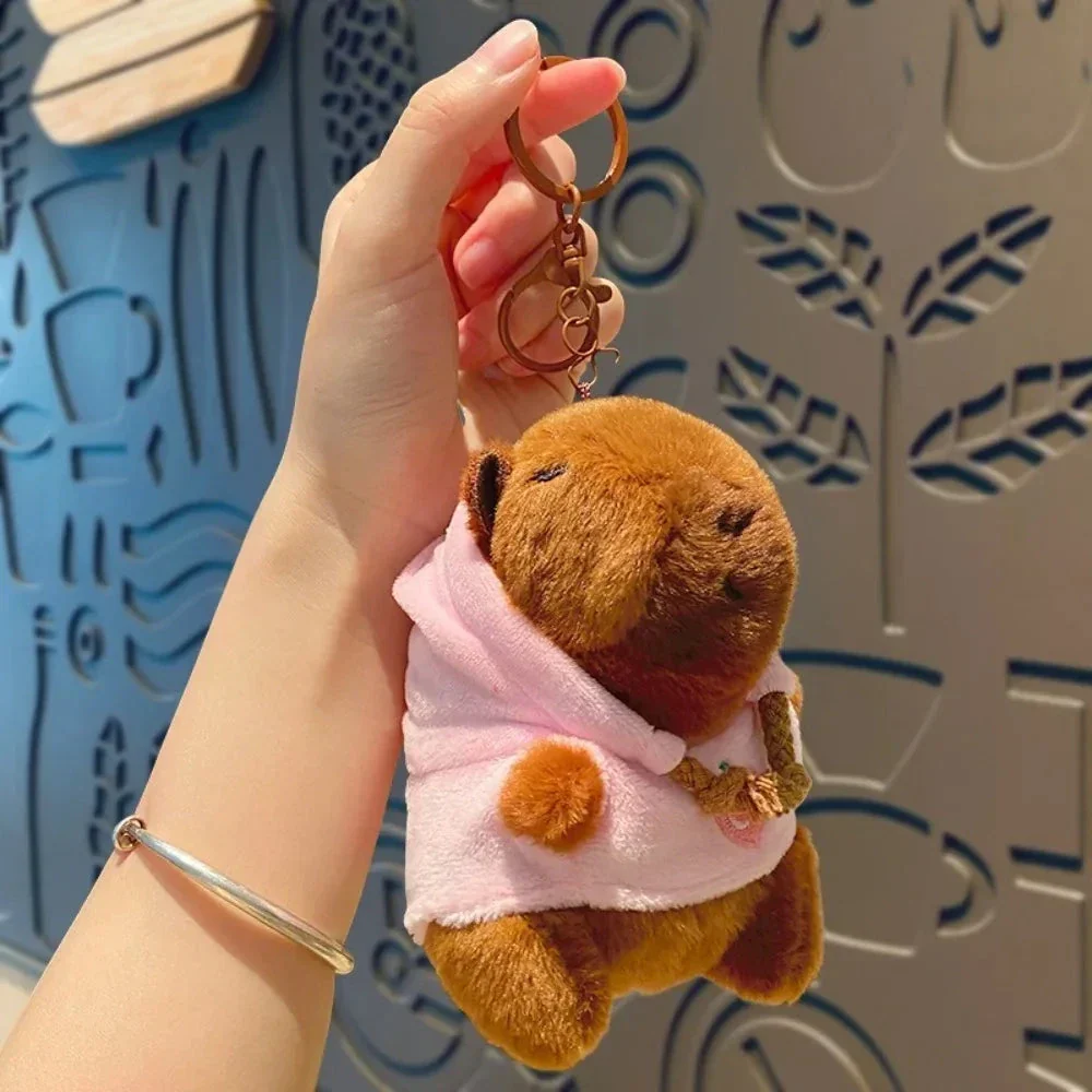 Cute Capybara Plush Toy Hoodie – Small Winged Stuffed Doll for Kids - Image 18
